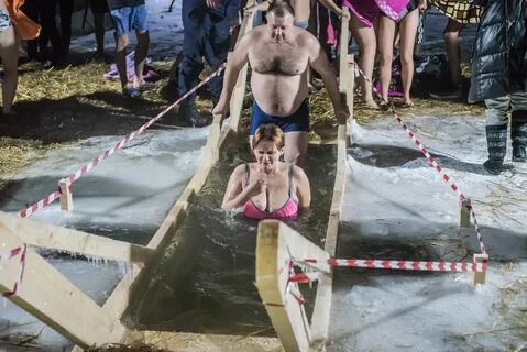 Начало купания