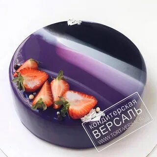 Зеркально муссовый торт