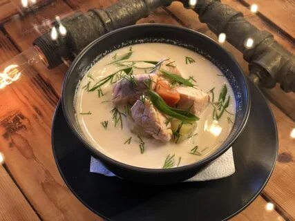Финская уха из красной рыбы рецепт