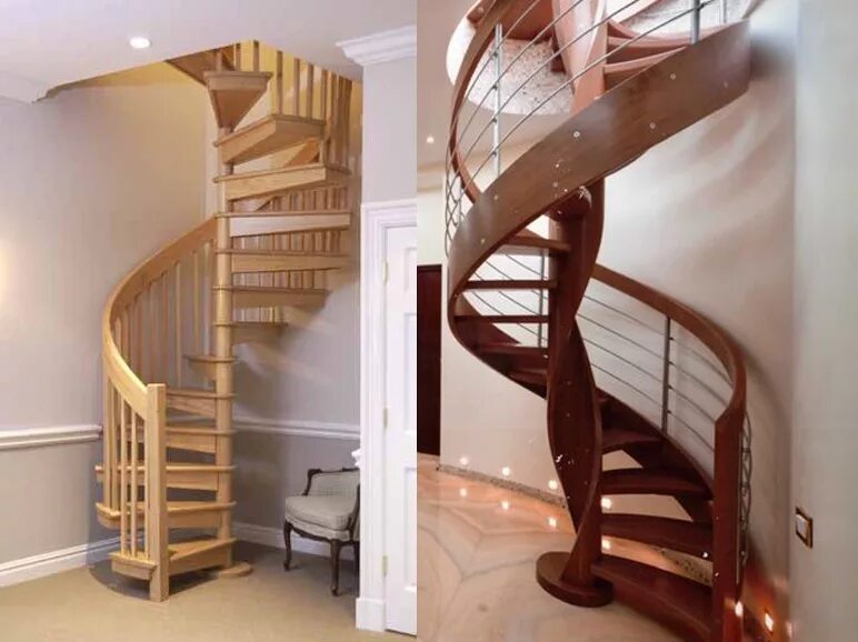 Полувинтовая лестница на второй этаж. Компактная винтовая лестница. Круговая лестница на второй этаж. Лестница полувинтовая деревянная.