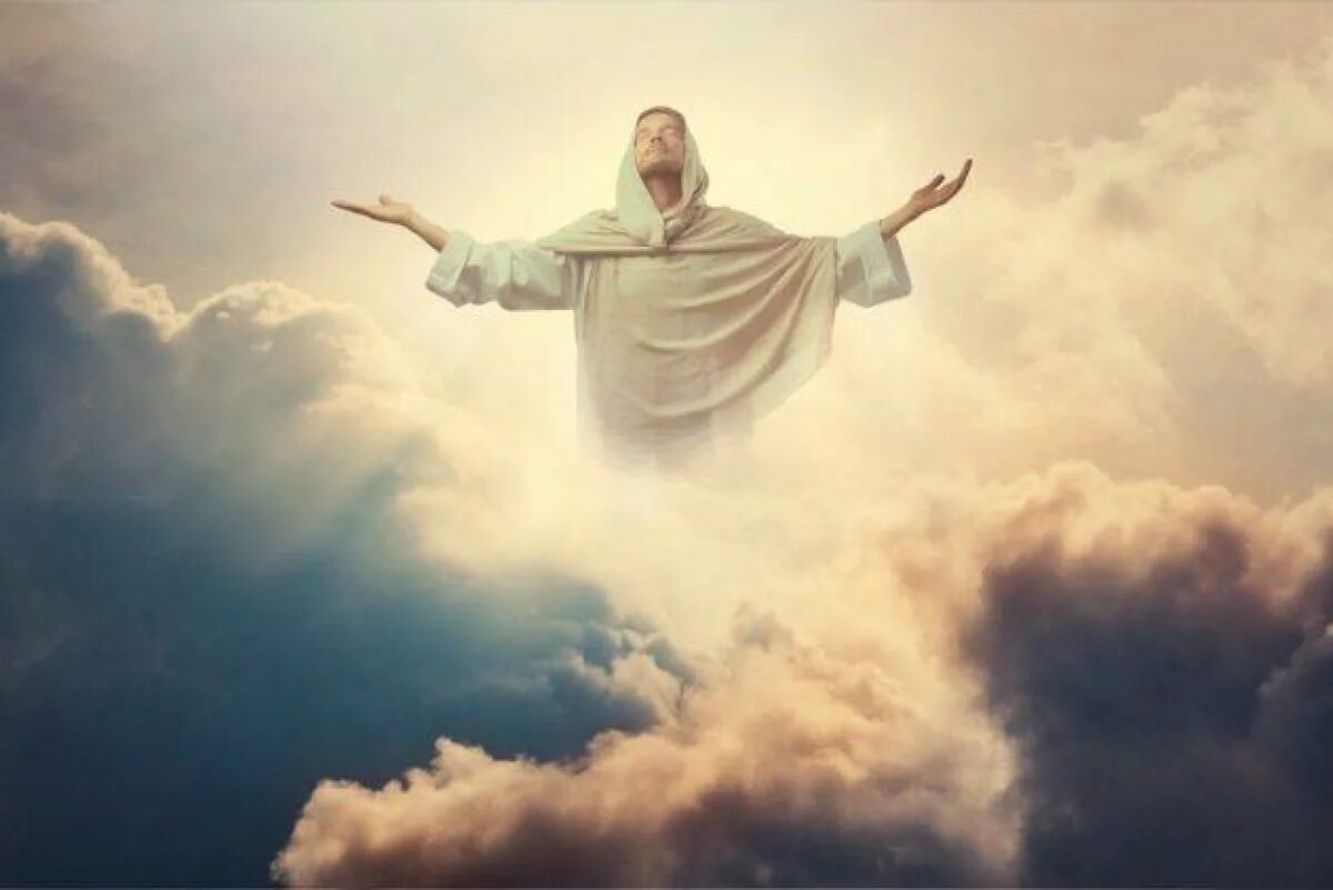 Господь грядущий. Господь на небесах. иисус христос на небе. give me. give me jesus score.