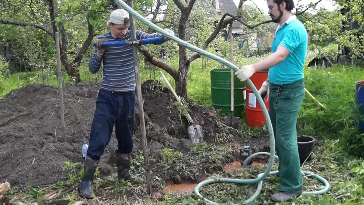 Как вручную пробурить