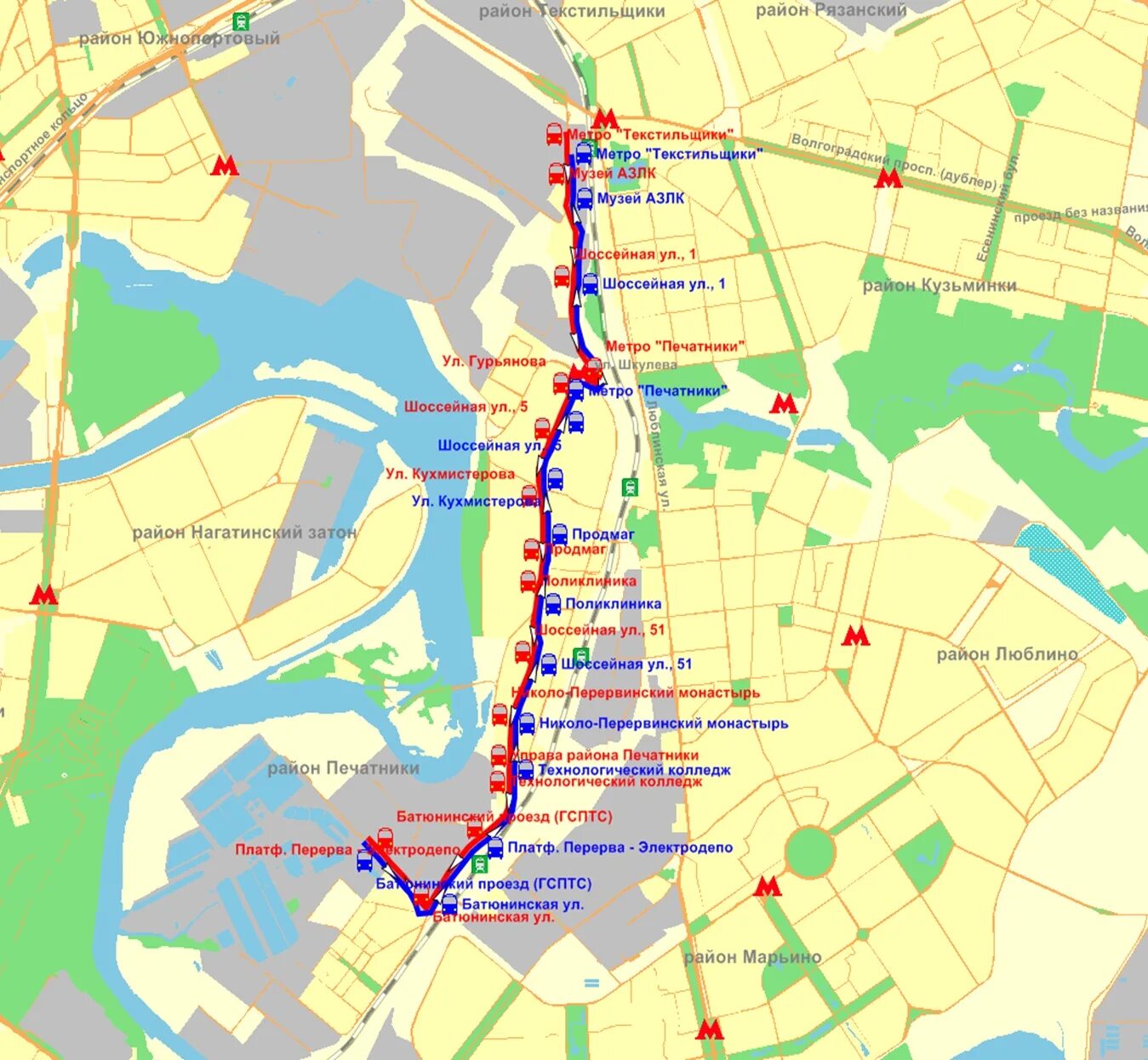 Автобус м текстильщики. 438 Автобус маршрут. Маршруты маршрутов общественного транспорта Марьино. Маршрут 703 автобуса Москва остановки на карте. Маршрутки на остановках в Москве.
