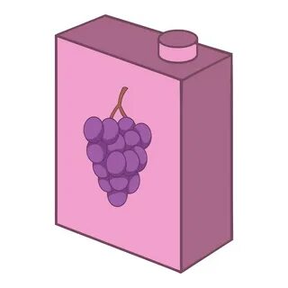 Коробка с виноградом в 4 раза
