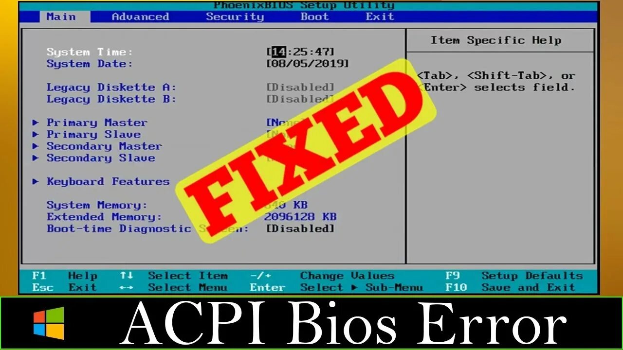 Ven int dev 33bd. Биос ошибка Error. Acpi BIOS Error Windows 10. Acpi BIOS Error при загрузке Windows. Acpi_BIOS_Error в Windows.