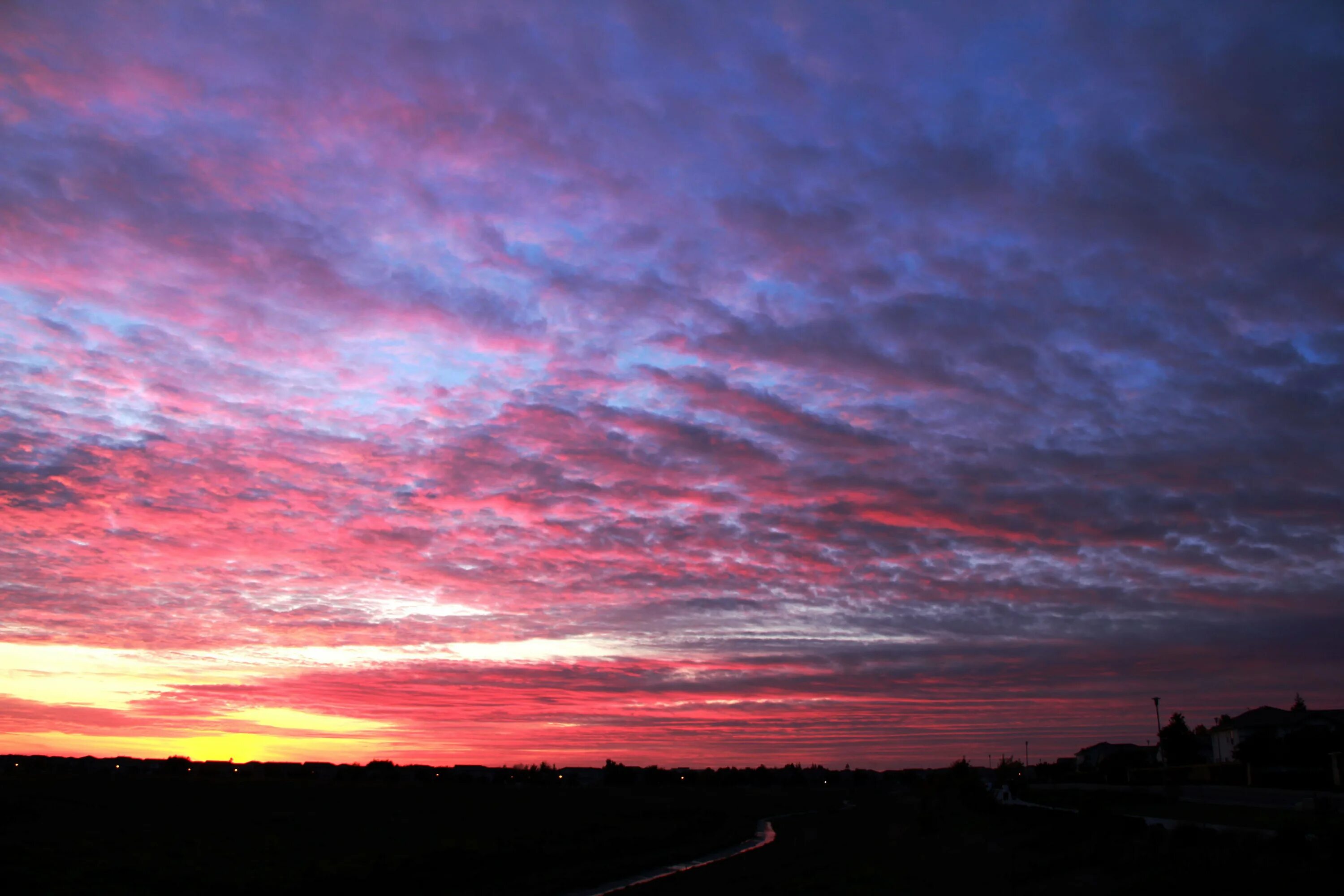 Evening cloud