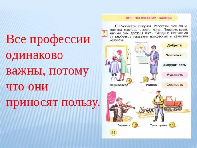 Все профессии важны 2 класс окружающий мир. Все профессии важны окружающий ми. Важная профессия 2 класс окружающий мир. Все профессии которые есть.