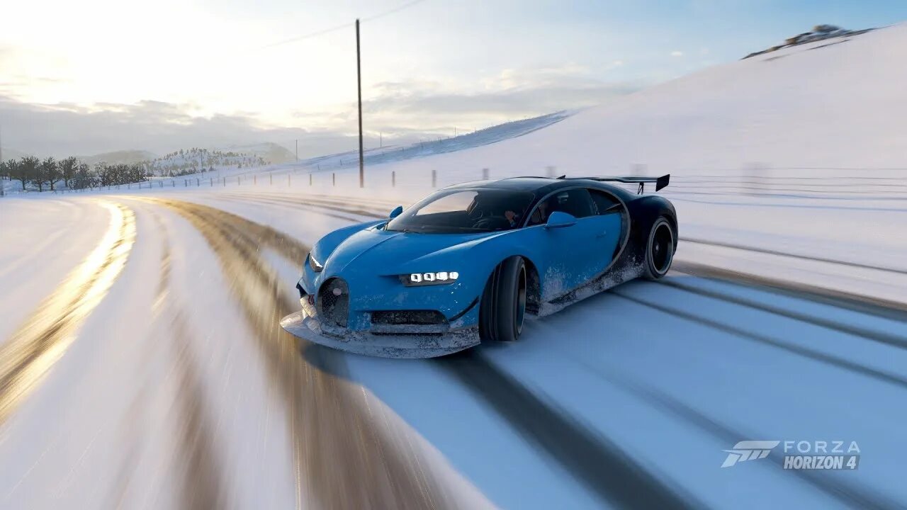 Форза хорайзен 4. Forza Horizon 4 Bugatti Chiron. Forza Horizon 4 Winter MCLAREN. Forza Horizon Бугатти. Гонка horizon 4