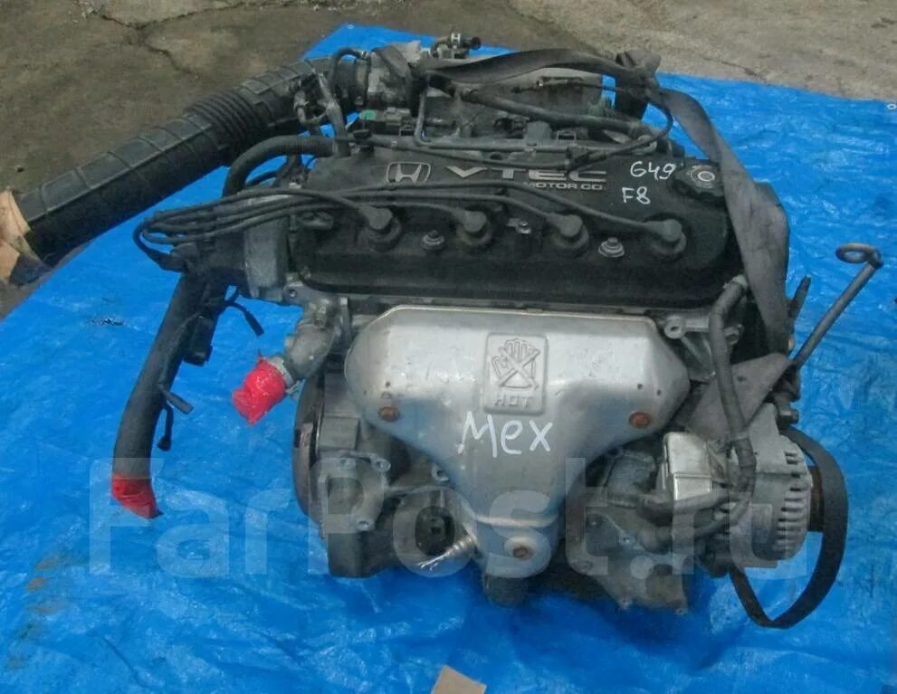 Honda Accord 6,f18b. F18d4 в сборе. Двигатель в сборе 19000-21200. Расположение номера ДВС на f18b.