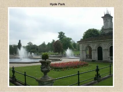 Hyde park перевод