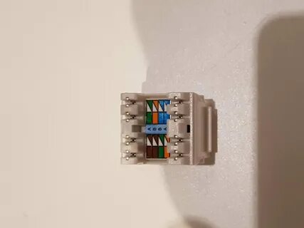 Расключение интернет розетки