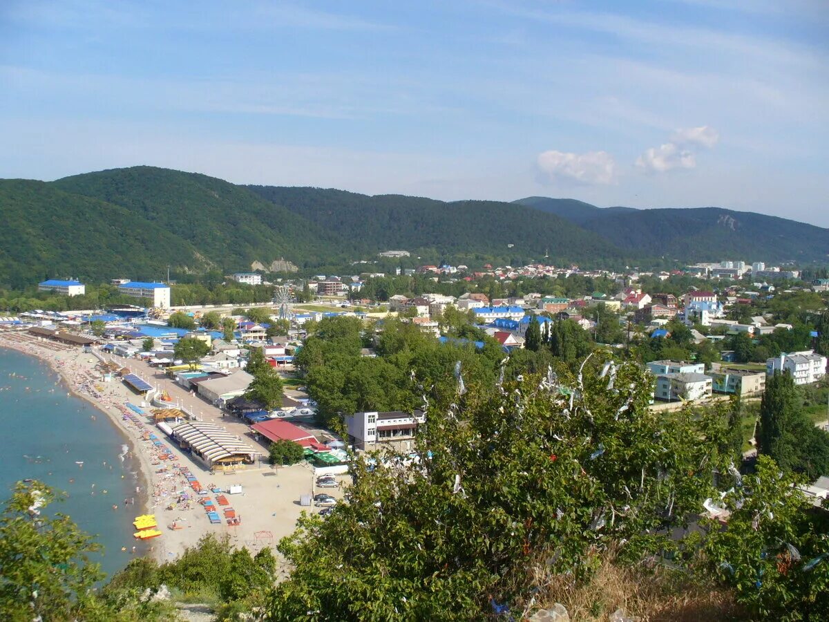 Море Архипо Осиповка. Черное море Архипо Осиповка. Гора Ёжик Архипо Осиповка.