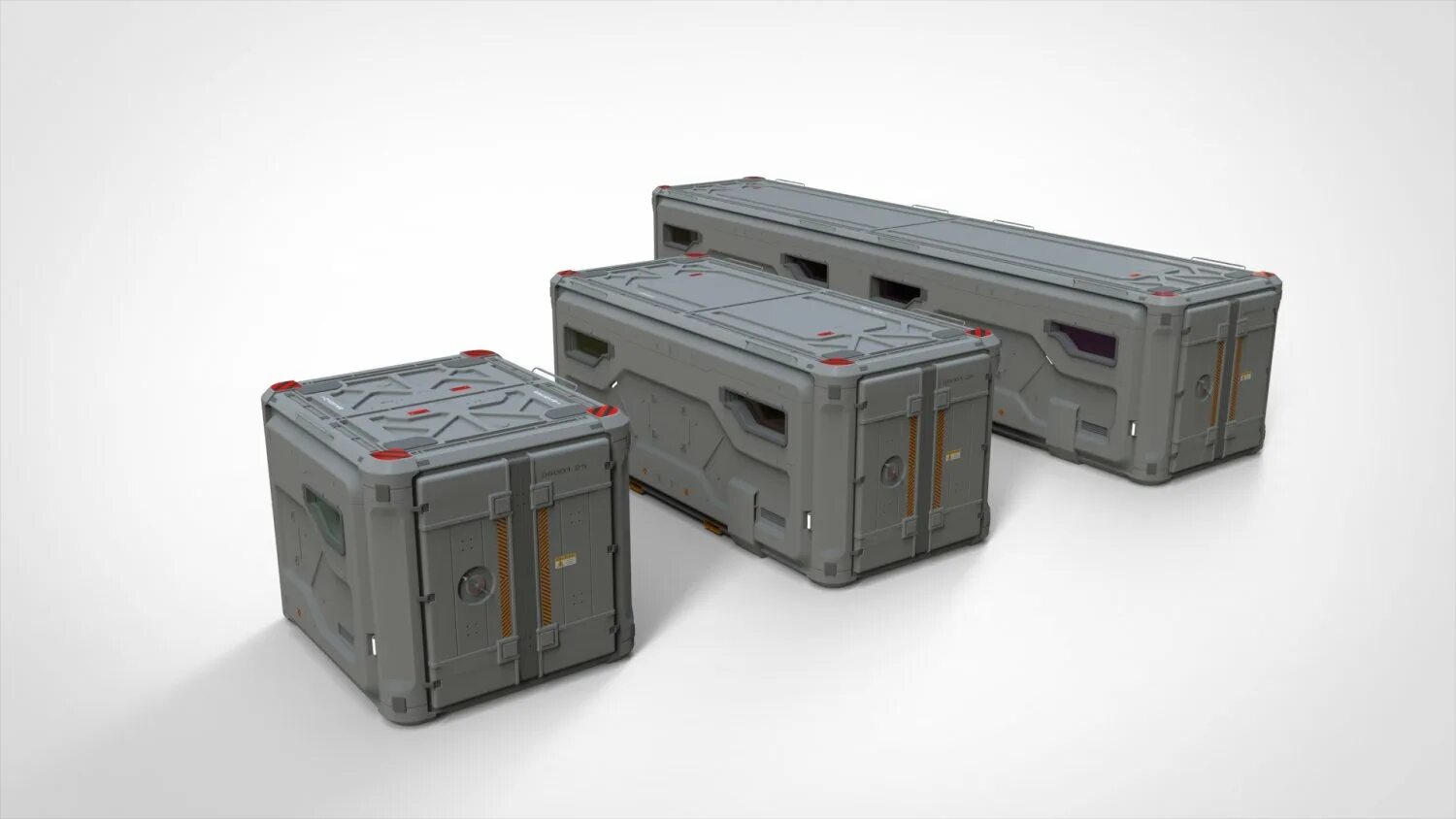 Включи контейнер 2. Sci Fi контейнер. Sci Fi Cargo Container. Грузовой ящик Sci Fi. Контейнер будущего.