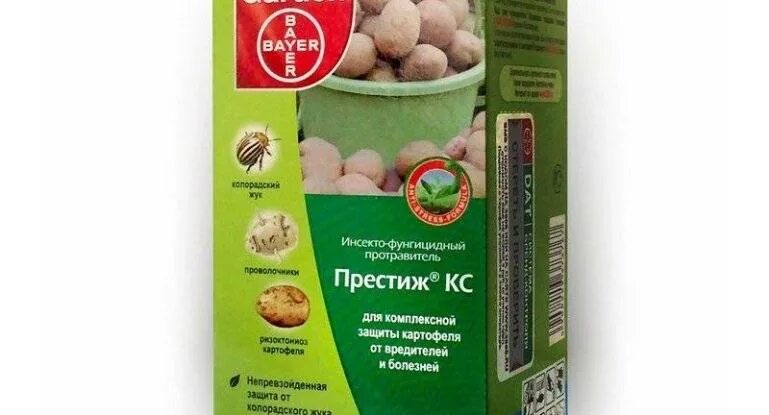 Престиж от колорадского жука цена инструкция. Престиж КС 60мл (от колорадского жука) х144. Престиж от колорадского жука 60мл.. Престиж КС для картофеля от колорадского жука 60мл "Bayer". Престиж комплексная защита картофеля.