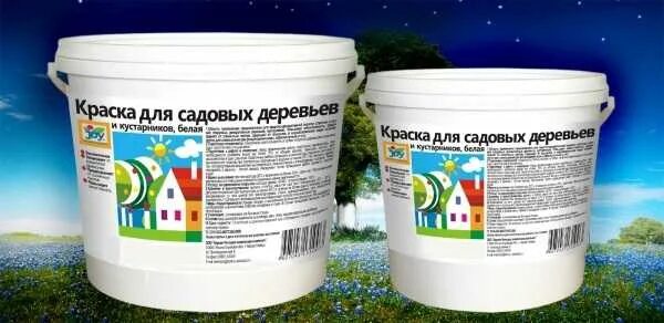 Состав краски для деревьев. Краска садовая 1,5кг для деревьев эмпилс. побелка деревьев. садовая побелка для деревьев. белила для деревьев.