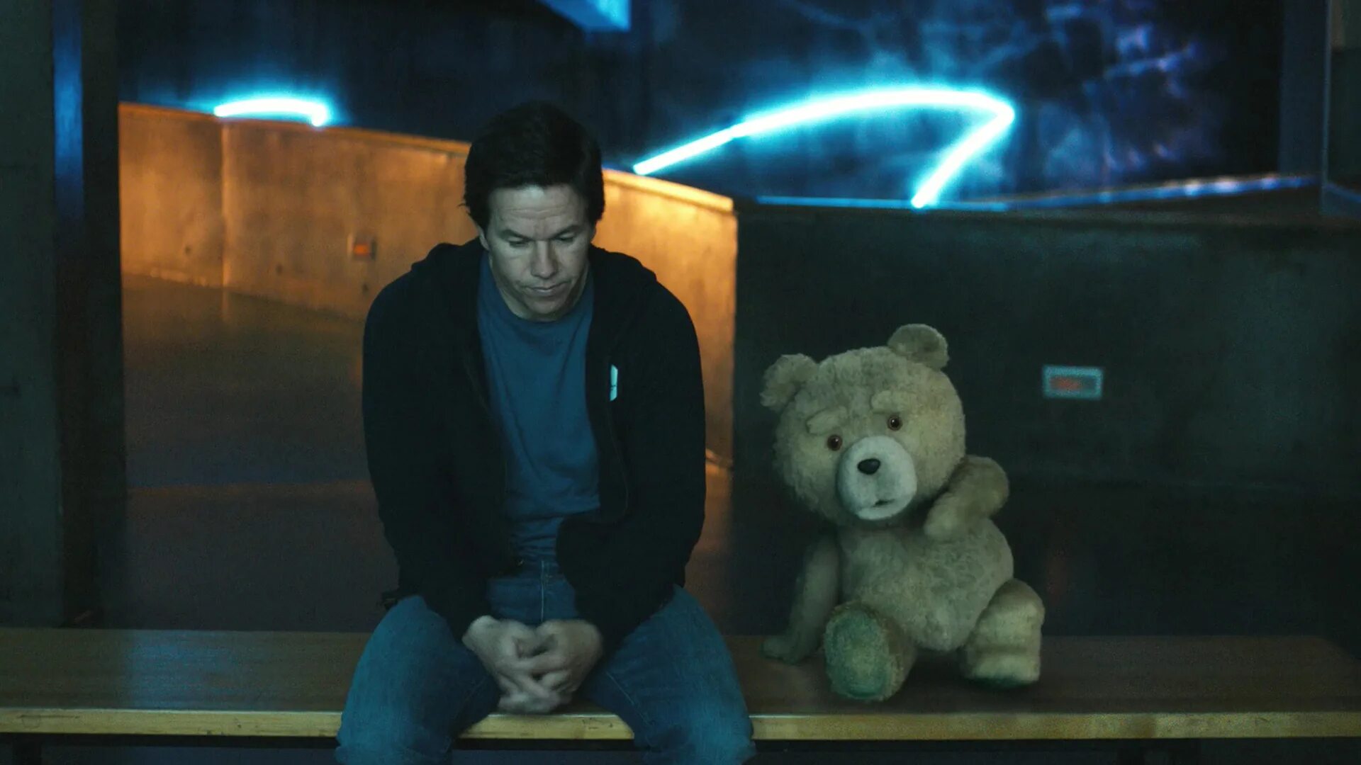 Ted is boring he does everything
