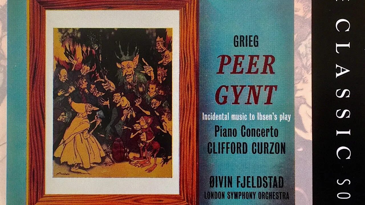 Grieg peer gynt. Peer Gynt Grieg London Symphony Orchestra Fjeldstad uk 1965.