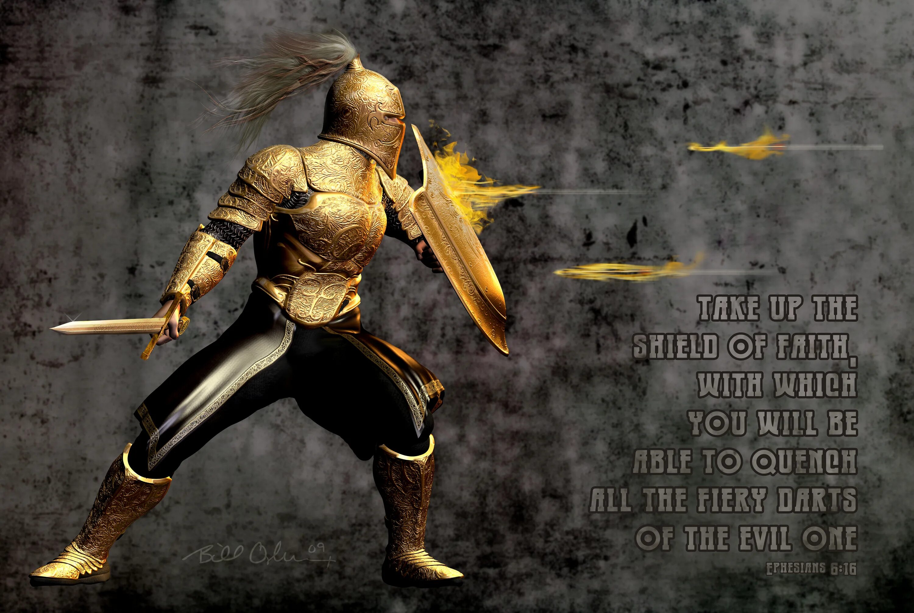 Di dio. Armor of God. Armour of God.