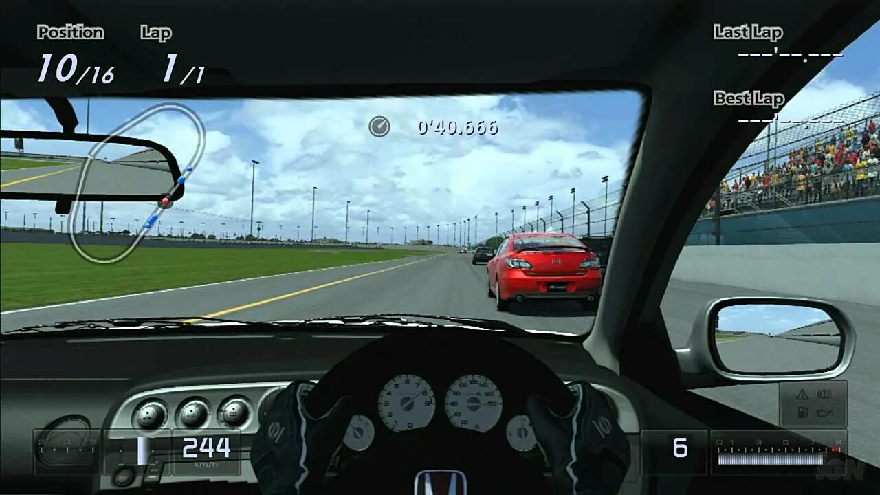 Gran Turismo 7 ps5 параметры призрака в заезде на время.