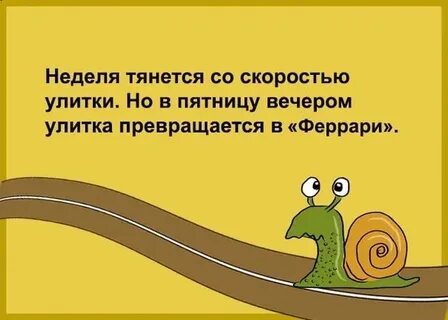 Со скоростью улитки