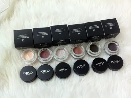 Missy NADM: Kiko Cream Crush Lasting Colour Eyeshadow Review.