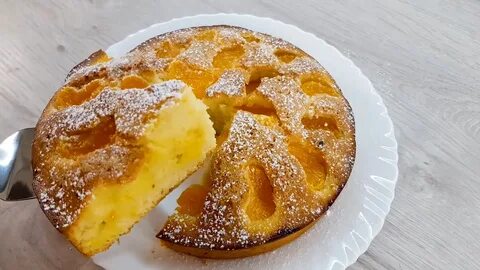 Пирог с мандаринами на кефире