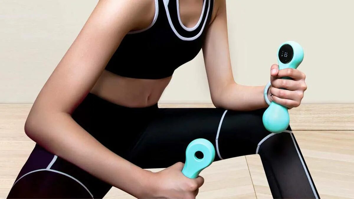 Умные гантели. Гантели c-ring dumbbells. умные гантели c-ring dumbbells. гантели c-ring dumbbells: учет сжигаемых калорий. штанга сиоми.