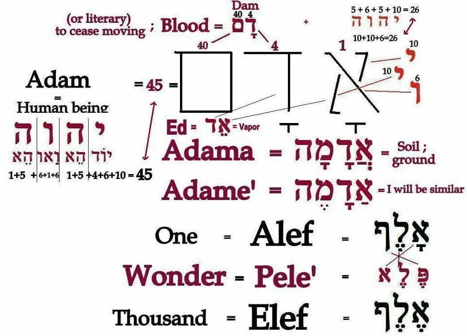 Еврейское письмо. Библия на древнееврейском языке. Adam на каком языке