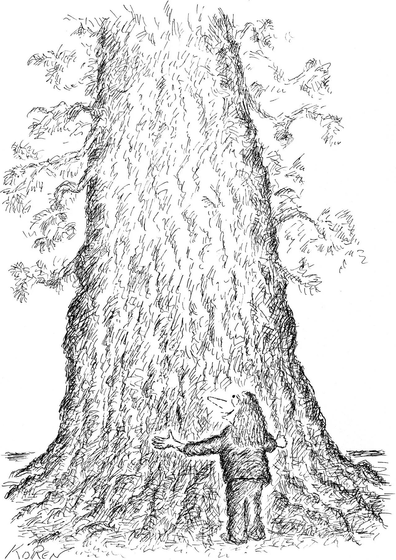 Крылов лес. Обнимает дерево рисунок. Человек обнимать дерево Графика. Объятия в дереве рисунок. Человек обнимает дерево рисунок.
