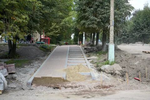 Начинать тротуар