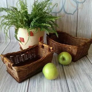Корзины плетеные из лозы