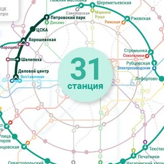 Большое московское кольцо схема