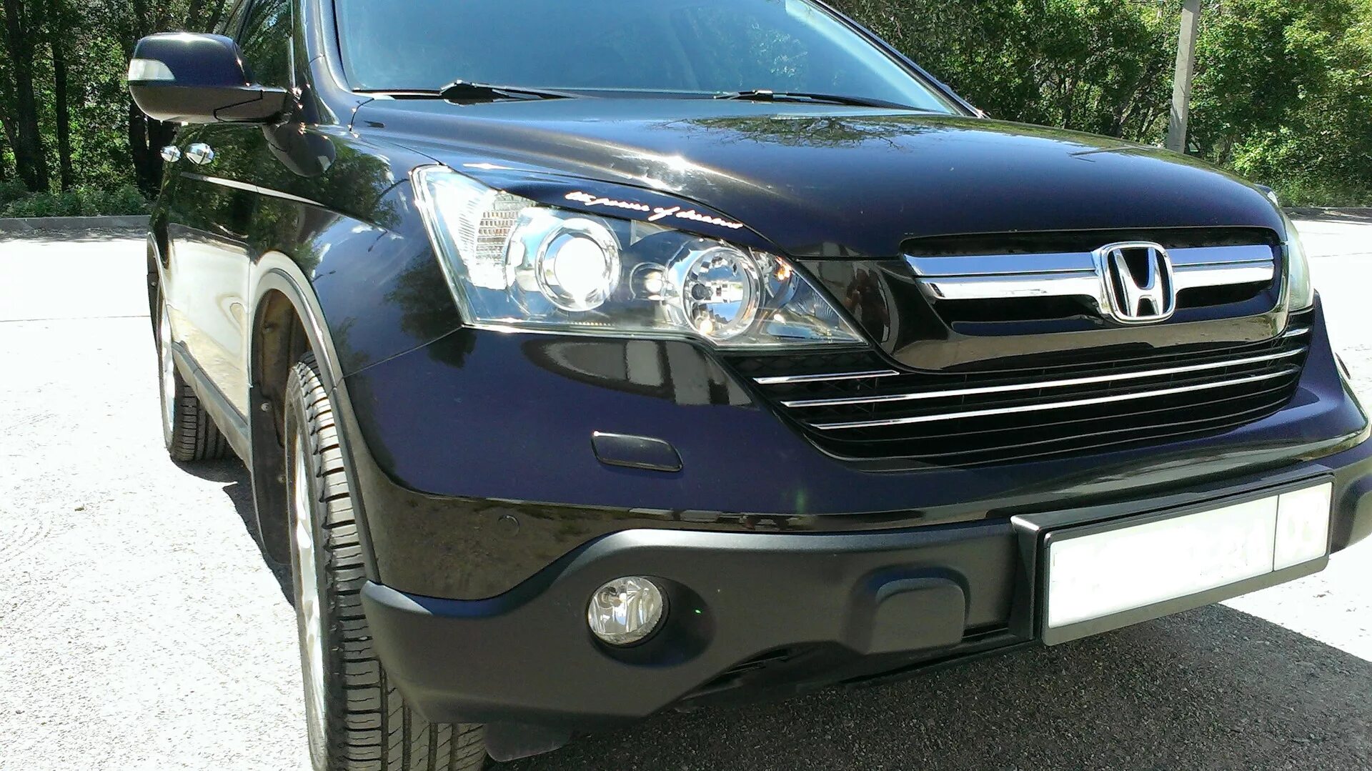 Дефлектор фар. Honda cr-v 2 реснички. реснички на фары honda crv 2008. реснички honda cr v 3. реснички на cr-v 4.
