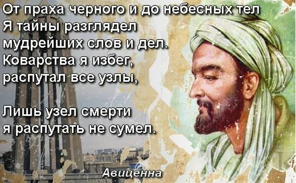 Авиценна цитаты