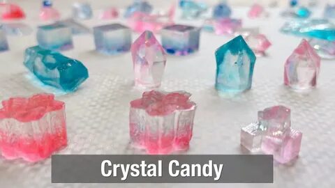 Today I’m gonna make candies which looks like real crystals. 