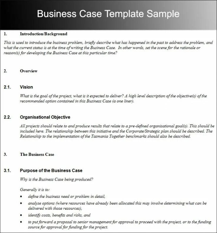 Written cases examples