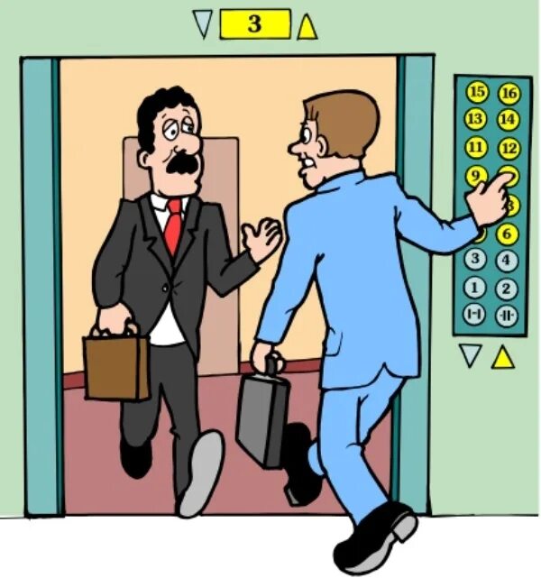Заходить по 2 человека. Лифт мультяшный. Лифт рисунок. Человек в лифте рисунок. Лифт карикатура.