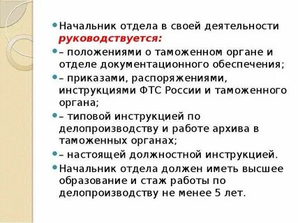 Лицом в своей деятельности руководствуется