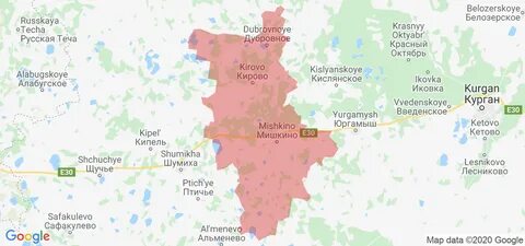 Сколько километров до мишкино