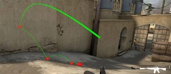 Как включить траектории гранат в кс. Траектория прицела cs go. траектория гранат в cs. линия от гранат кс го. полет гранаты в кс.