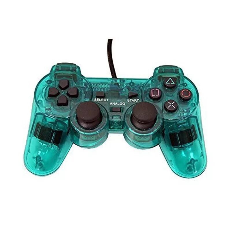 Джойстик ps2 купить. PLAYSTATION 2 Gamepad. Ps2 transparent Gamepad. Джойстик Dualshock 2. Джойстик пс2 ориг.