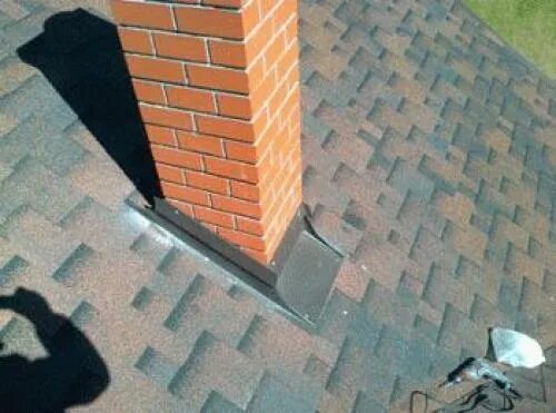 Как сделать вокруг трубы на крыше