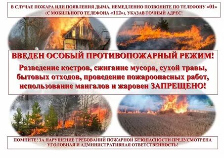 Постановление пожароопасный период