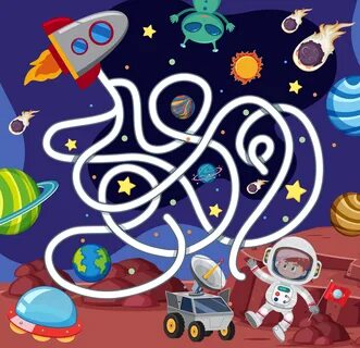Космическая игровая программа для детей