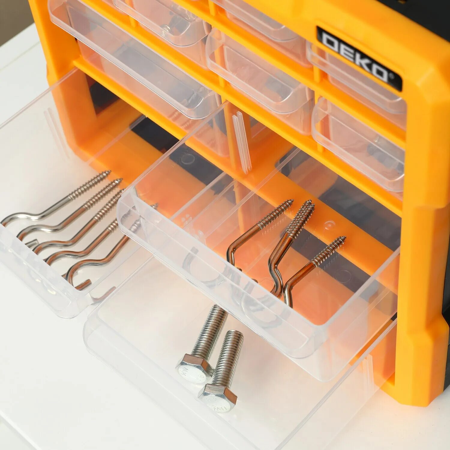 Ящик для инструментов deko dktb19, 2 выдвижных ящика (40х20х24см) 065-0824. Сисадминский ящик с решеткой. Система хранения deko. Органайзер deko dktb, 50x16x39. Органайзер deko 065-0806.