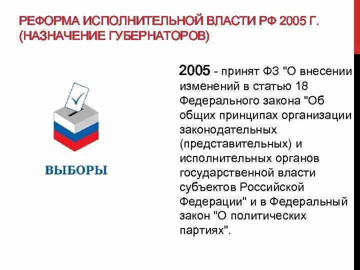 Губернаторов назначают или выбирают в россии. Реформы исполнительной власти. Проблемы реформирования исполнительной власти. Назначение исполнительной власти. Проблемы реформирования исполнительной власти в России.