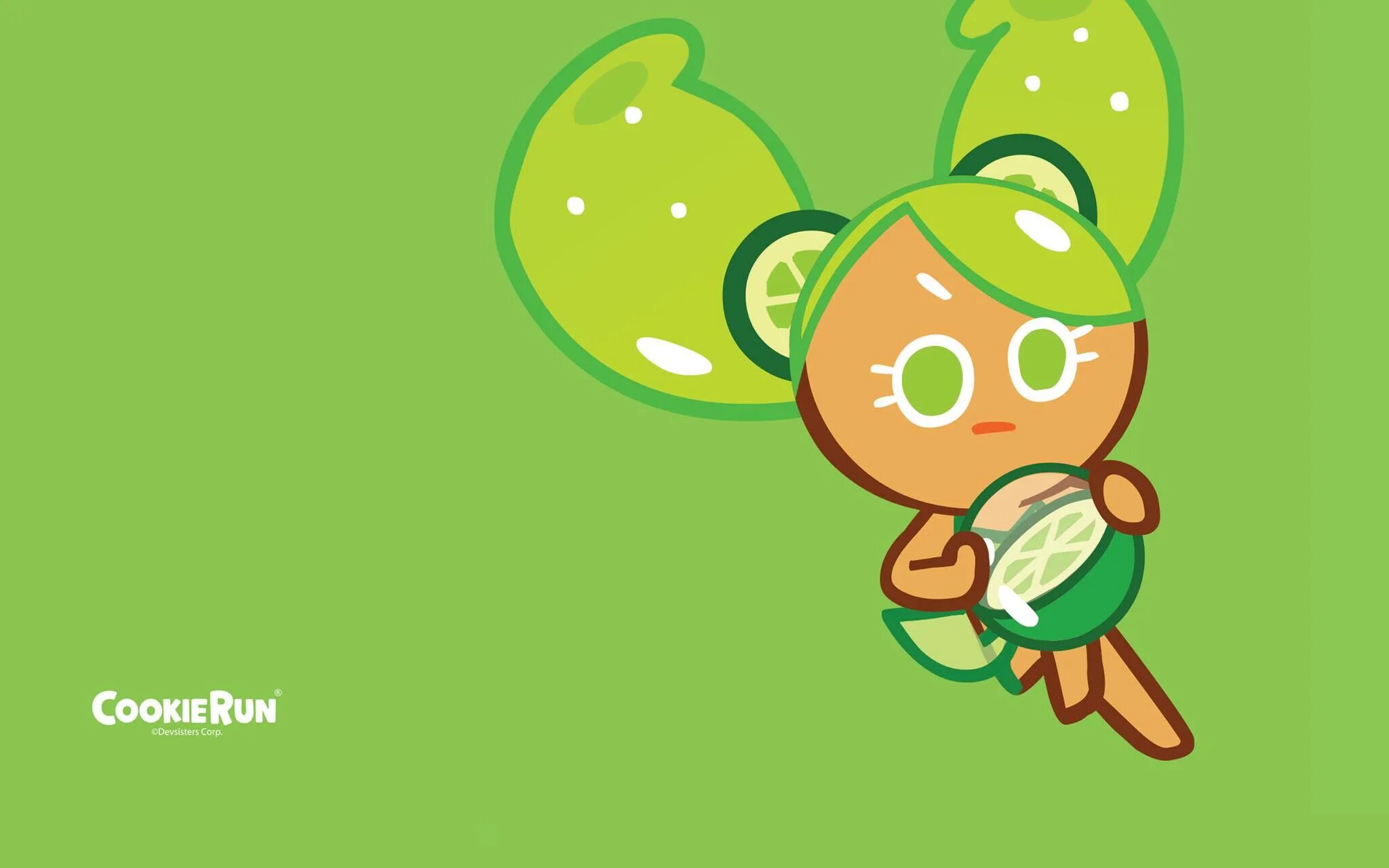 Lime cookie. Куки ран лайм. печенька лайм куки ран. cookie run обои. куки ран обои.