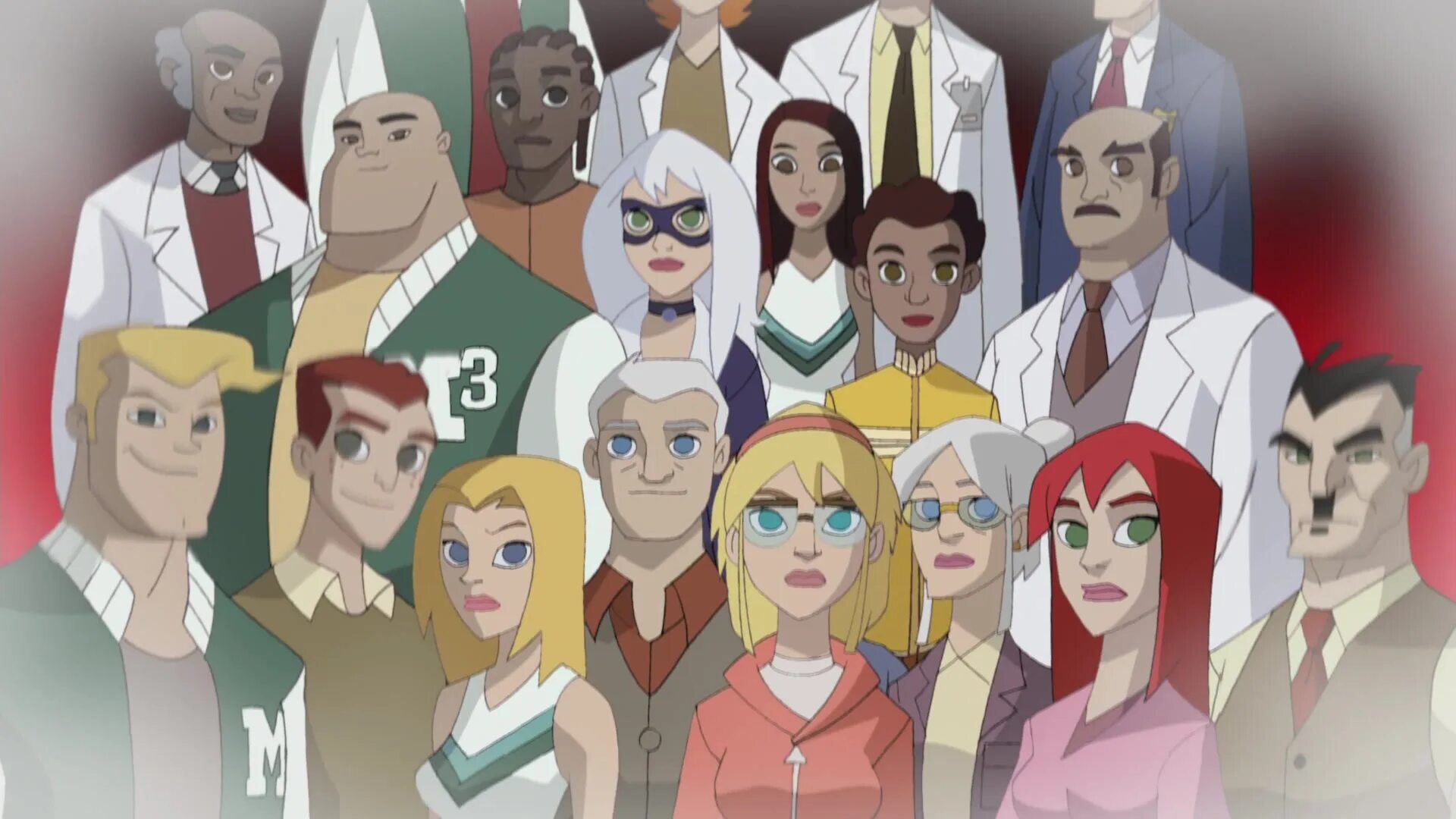 Supporting cast. Gwen Stacy 2008 spectacular Spider man. Spectacular Spider man Liz Allan. Spectacular Spider man reality.