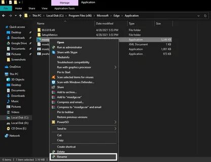 c program files x 86 microsoft +edge application msedge exe +profile ...