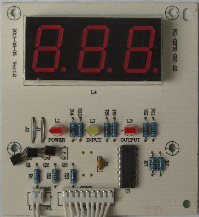 07.Кварц WDR-10000ВА,CД. Принципиальная схема пл. упр. KB938 V1.3. - 30. 5+1 рел